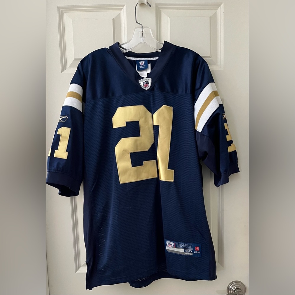 NFL Reebox On Field San Diego Chargers #21 Tomlinson Football Jersey Size 50 XXL - Picture 4 of 10